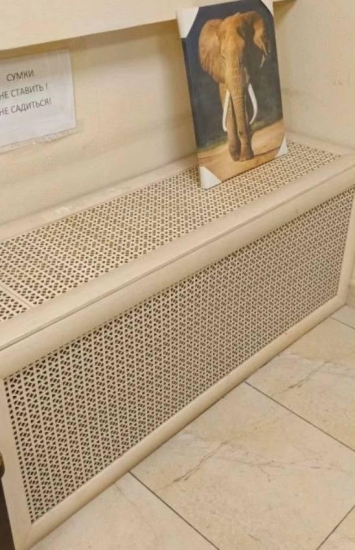 ул. Радужная, д. 19, к. 1 — отремонтировали декоративный экран радиатора