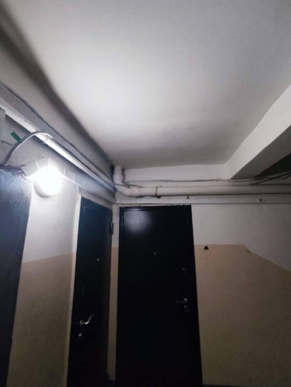 ул. Пушкинская, д. 8 — заменили светильник