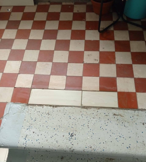 ул. Люблинская, д. 8 — заменили плитку