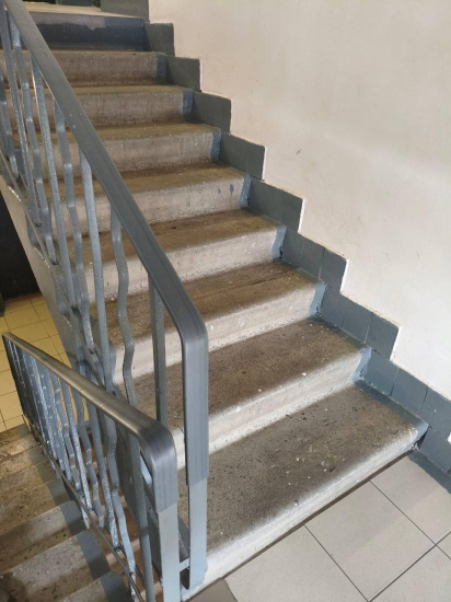 ул. Пушкинская, д. 8 — выполнили монтаж перил